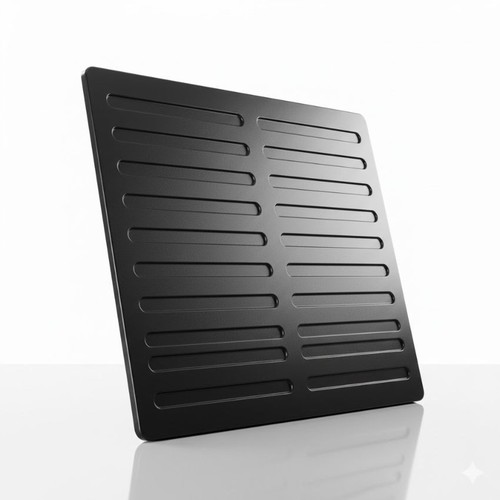 Black adjustable air vent - adjustable,