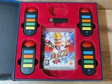 Buzz Quiz TV Special Edition PS3 PlayStation 3 Boxed With Controllers & Dongle ✅