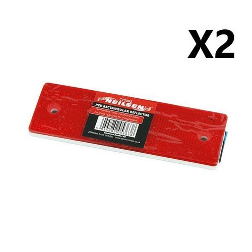 X150mm red rectangular - x150mm,