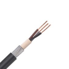 Armoured SWA Cable 3 Core 6943x 1.5mm 2.5mm 4mm 6mm 10mm 16mm Underground Cable.