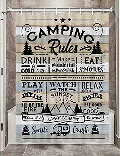 Camper shower curtain for - shower,