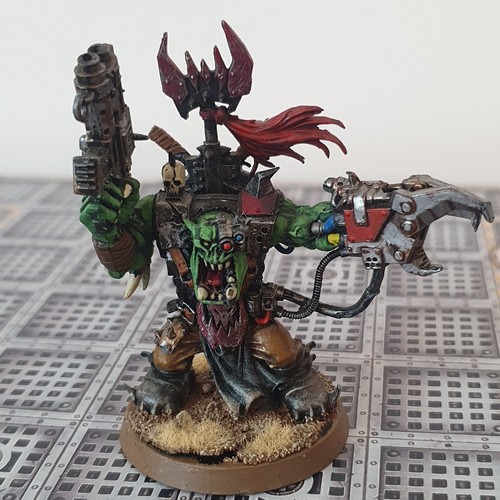 Ork warboss assault - on, black