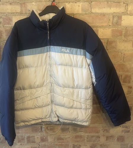 Vintage fila down puffer coat - down,