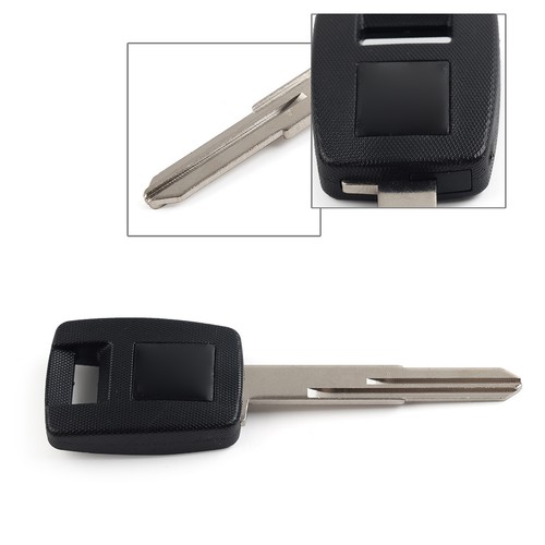 Uncut blade blank key black - uncut,