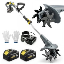 Outsunny Cordless Tiller, 18V