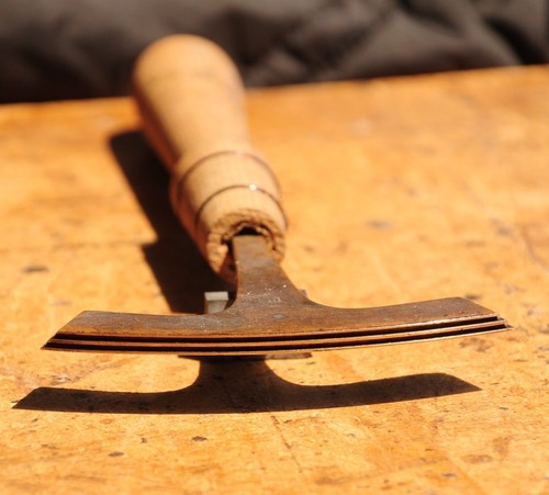 Brass bookbinder tool - brass, pallet