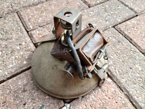 Vintage car headlight - car,
