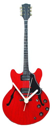 Gibson 335 guitar clock - gibson,