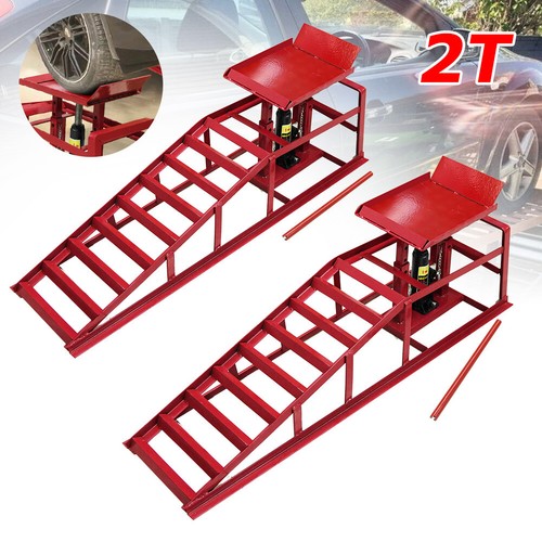 Pair car ramps extra - 2t,