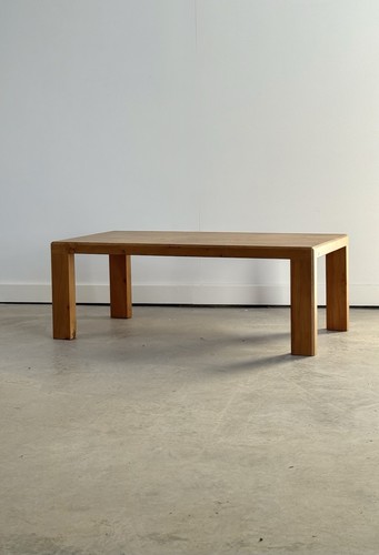 Solid elm coffee table - coffee,