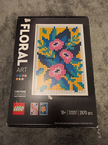Lego art floral - lego,