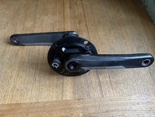 Quarq DFour Power Meter Chainset. Carbon Cranks 170mm.  Dub Axle.