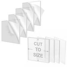 Glass Clear Acrylic Perspex Sheet Cut To Size Panels Greenhouse Plastic Material