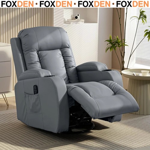 Massage recliner armchair - massage, pu