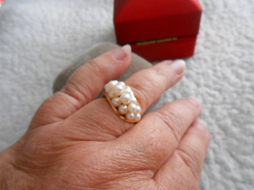 18ct mikimoto huge pearl - mikimoto,
