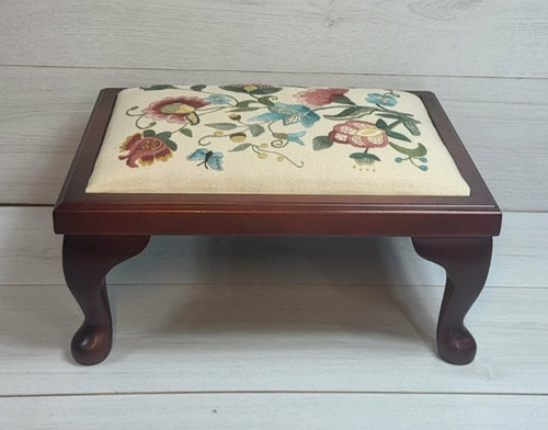 Vintage floral embroidered - floral,
