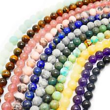 Natural 8mm Gemstone Beads -
