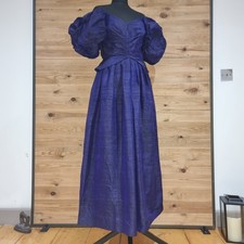 Vintage 1980s Purple Blue
