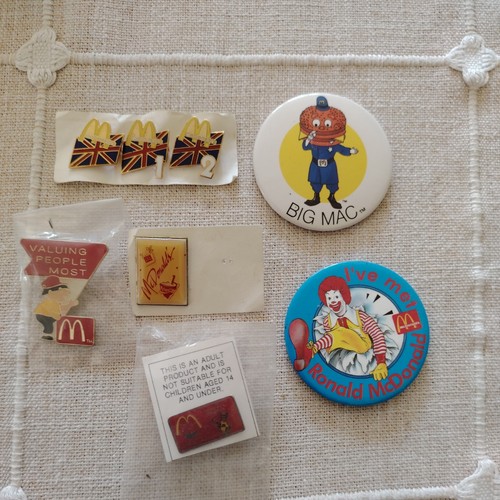 Vintage pin badge ronald - pin, /badge