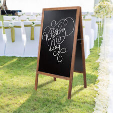 Wooden A-Frame Chalkboard Sign