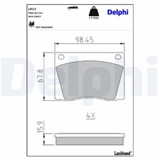 Disc Brake Brake Pad Set