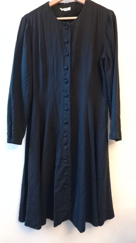 Depeche mode long black duster - depeche,