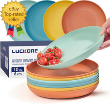 Inch deep dinner plates set - 10,