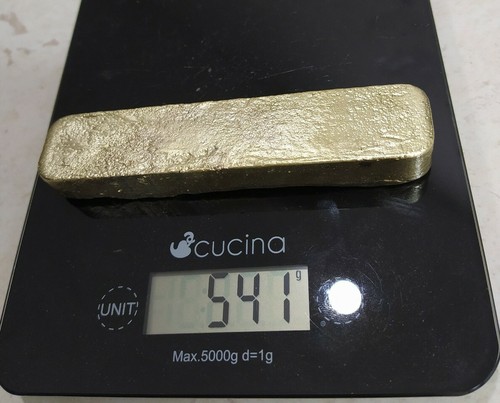 541 grams scrap - grams, bar