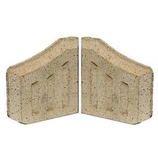 FIRE BRICK SIDES CLAY 2pk