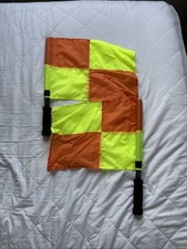 2 Referee Linesmen Flags