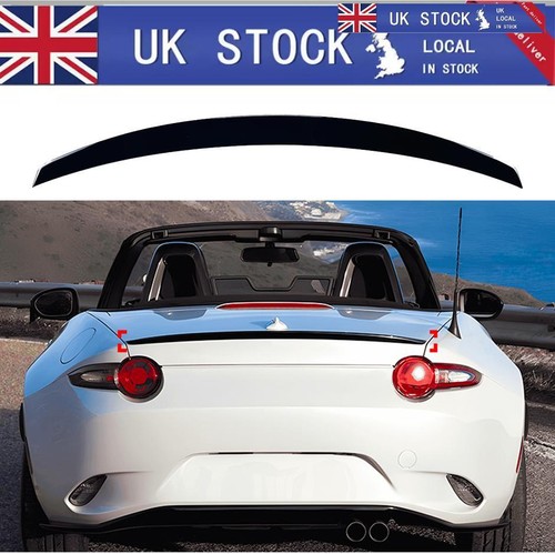 Gloss black rear - black, spoiler
