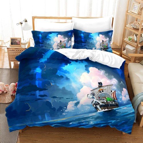 Pirate anime quilt - quilt, duvet