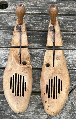 Original vintage shoe forms - vintage,