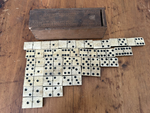 Antique full set - &, ebony