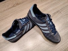 Adidas Originals Jeans Trainers.  Mens, UK 8, Navy Blue Suede
