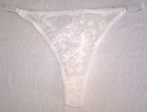 Sexy sheer white adjustable - sexy,