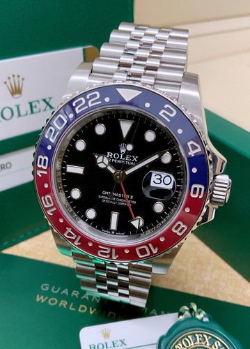 Rolex gmt master 126710blro - ii,