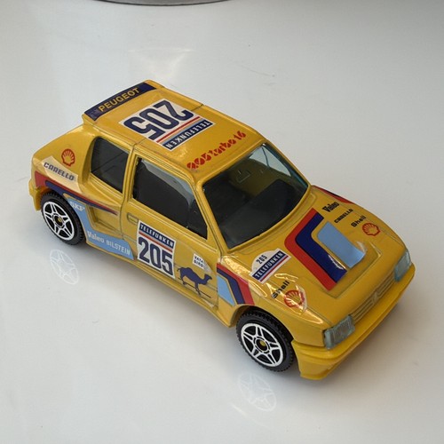 Bburago peugeot 205 turbo - bburago,