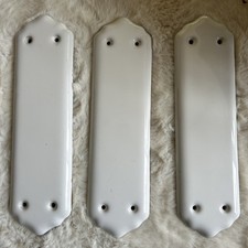 Three White Ceramic Chatsworth