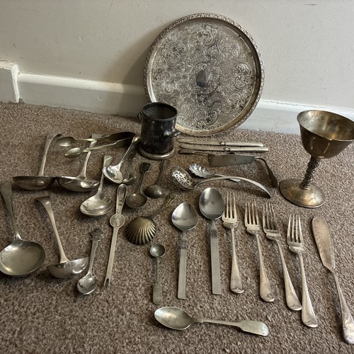 Silver plated lot tableware - silver,
