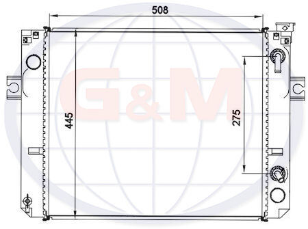 Radiator for toyota forklift - radiator,