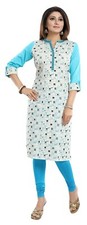 Women Ethnic Kurti Tunic Short