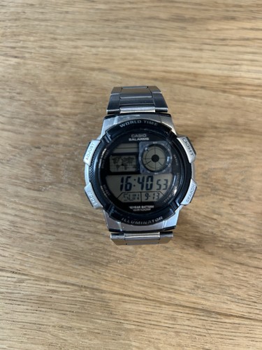 Casio 1000wd world time - ae-1000wd,