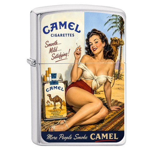 Camel zippo anime girl - zippo,