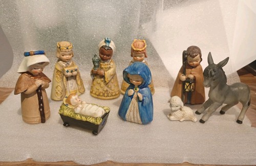 Vintage goebel hummel nativity - goebel,