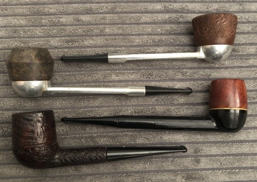 Vintage estate pipes job lot - vintage,