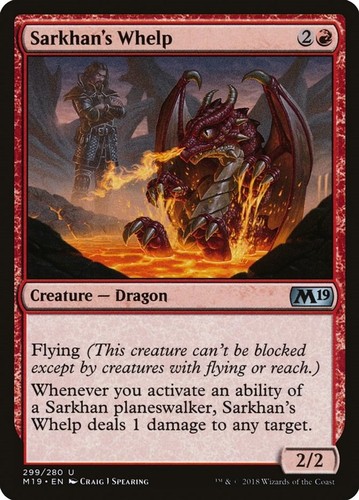 Sarkhan whelp m19 - nm,