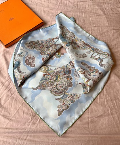 Hermes nuees imaginaires silk - hermes,