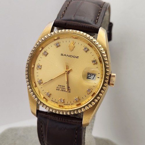 Vintage sandoz men automatic - sandoz,