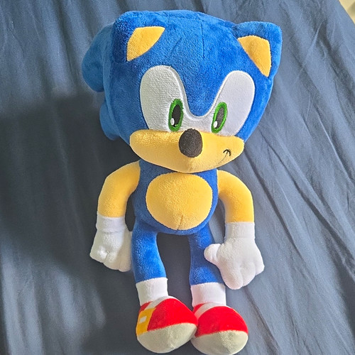 Sonic the hedgehog blue plush - hedgehog,